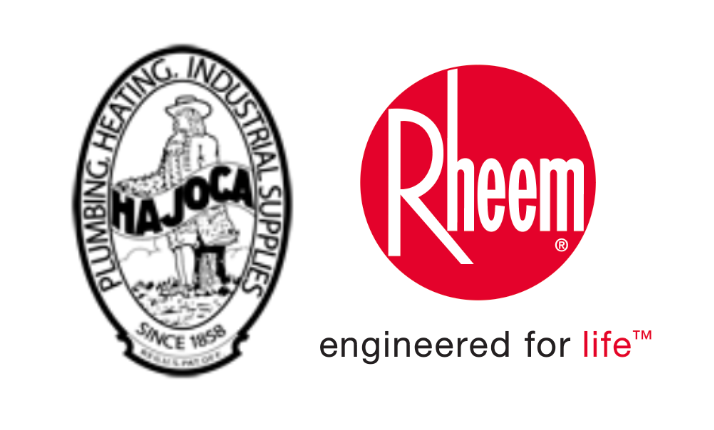 Rheem and Hajoca Logos